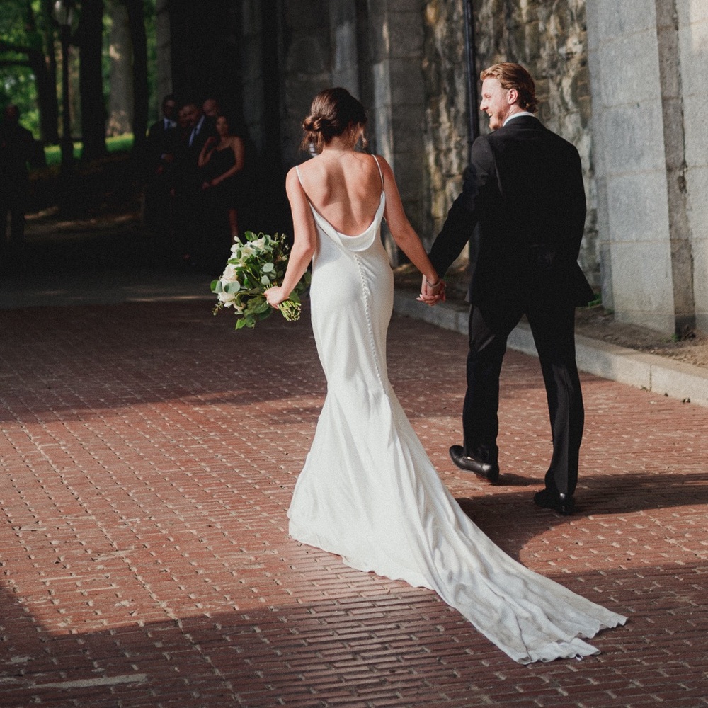 Pronovias Wedding Dress - Satin, Mermaid, Low back